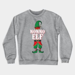 Nonno Elf - Italian Grandpa Family Christmas design Crewneck Sweatshirt